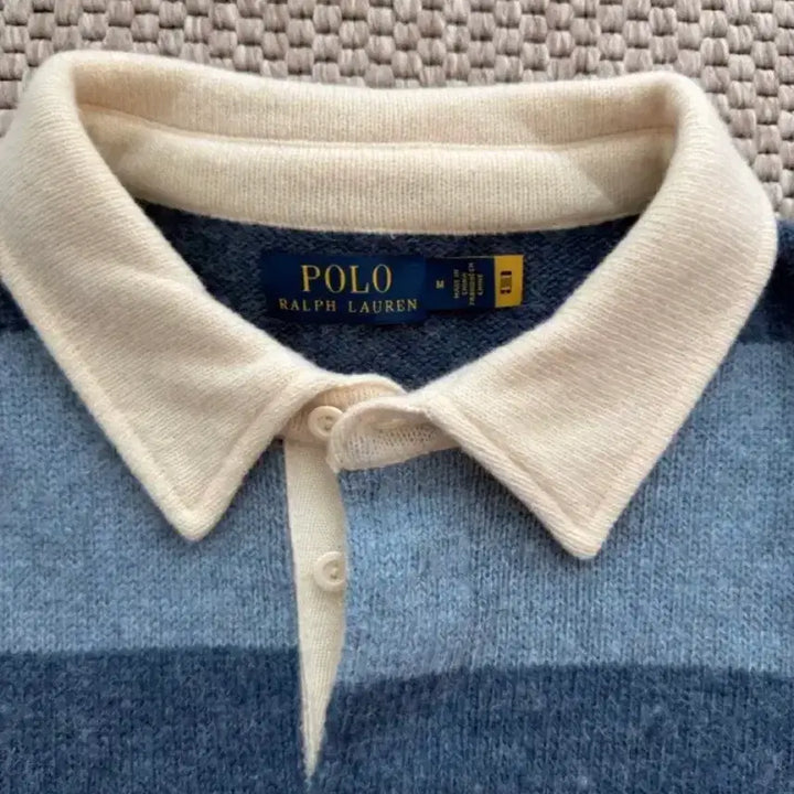 [BUNJANG] Polo Ralph Lauren Shetland Rugby Knit Sweater / 폴로랄프로렌 쉐기독 럭비니트 M (103)