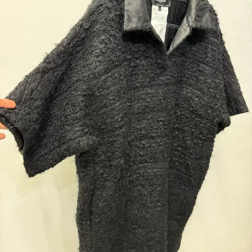 [BUNJANG] ROCHAS Bouclé Loose Fit Mini Dress Black Size 40 / 정품) ROCHAS 로샤스 루즈핏 블랙 부클레 미니 원피스 40