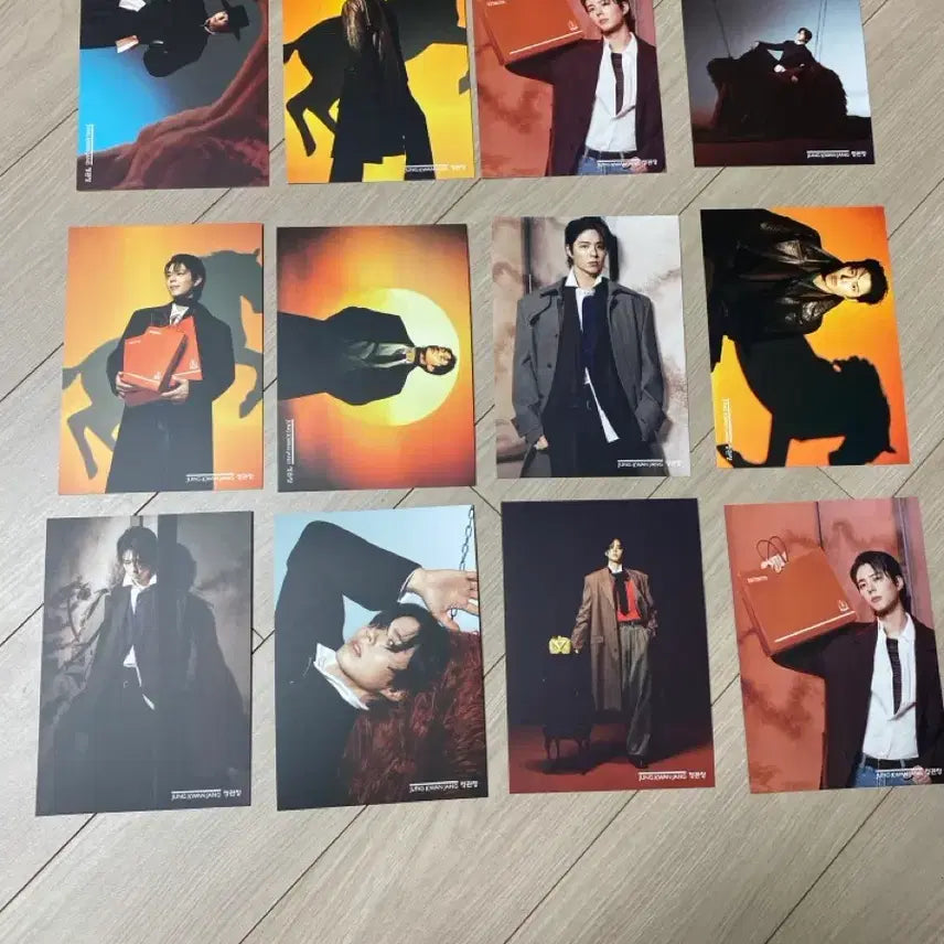 [BUNJANG] Cheong Kwan Jang Park Bo Gum Postcard Set (12 pieces) / 정관장 박보검 엽서 12장 세트 일괄