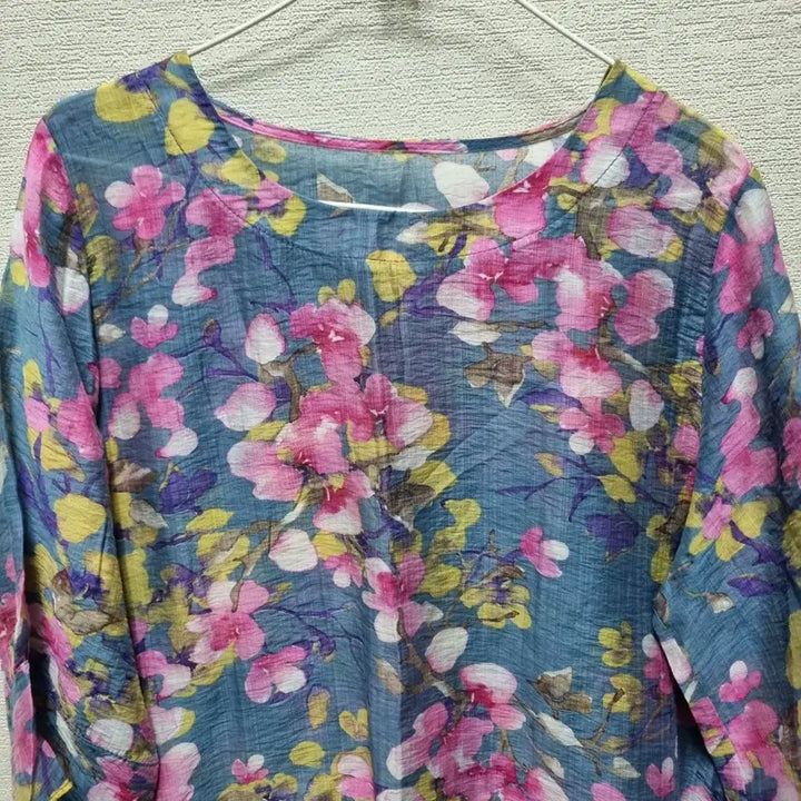 [BUNJANG] Floral Pattern Blouse / 사067 블라우스