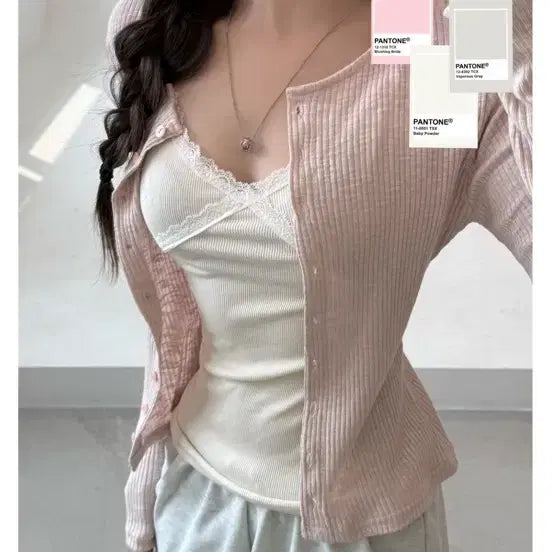 [SOLD OUT] 새상품 단델리온 레이스 나시