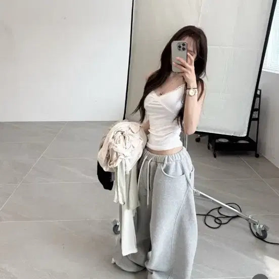 [SOLD OUT] 새상품 단델리온 레이스 나시