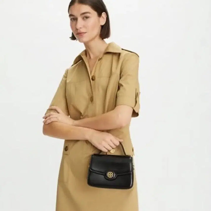 [BUNJANG] Tory Burch Robinson Spazzolato Small Top Handle Bag / 토리버치 로빈슨 스파졸라토 스몰 탑 핸들 백