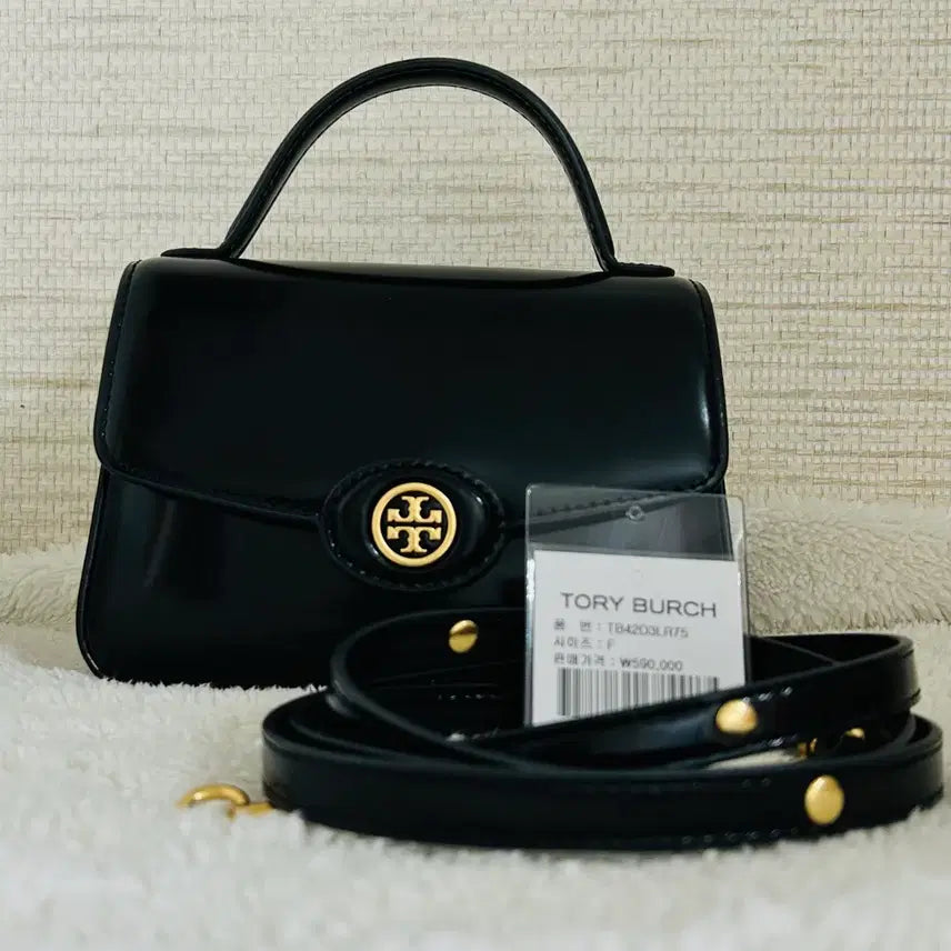 [BUNJANG] Tory Burch Robinson Spazzolato Small Top Handle Bag / 토리버치 로빈슨 스파졸라토 스몰 탑 핸들 백