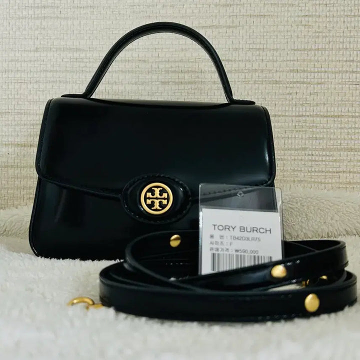 [BUNJANG] Tory Burch Robinson Spazzolato Small Top Handle Bag / 토리버치 로빈슨 스파졸라토 스몰 탑 핸들 백