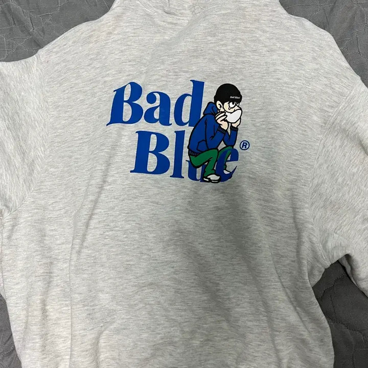 [BUNJANG] Bad Blue Hoodie / 배드블루 후드티