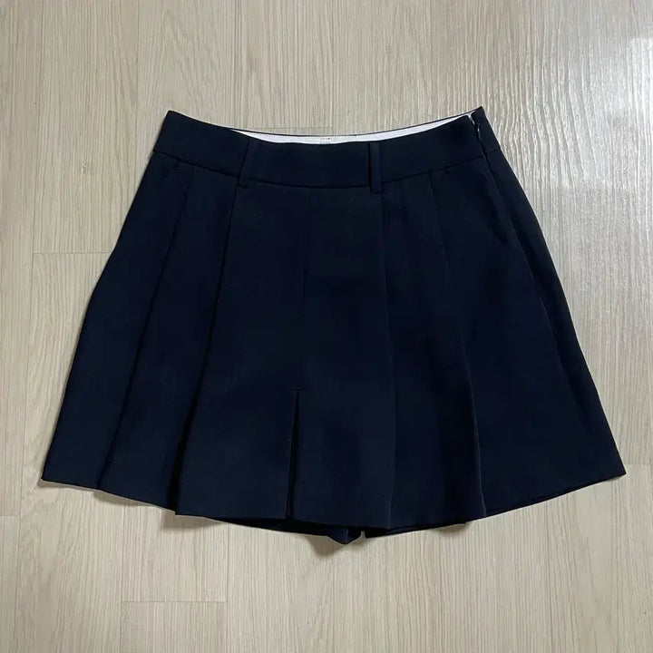 [BUNJANG] AND YOU Pleated Skirt Pants Navy / AND YOU 앤유 치마 바지 플리츠스커트 팬츠