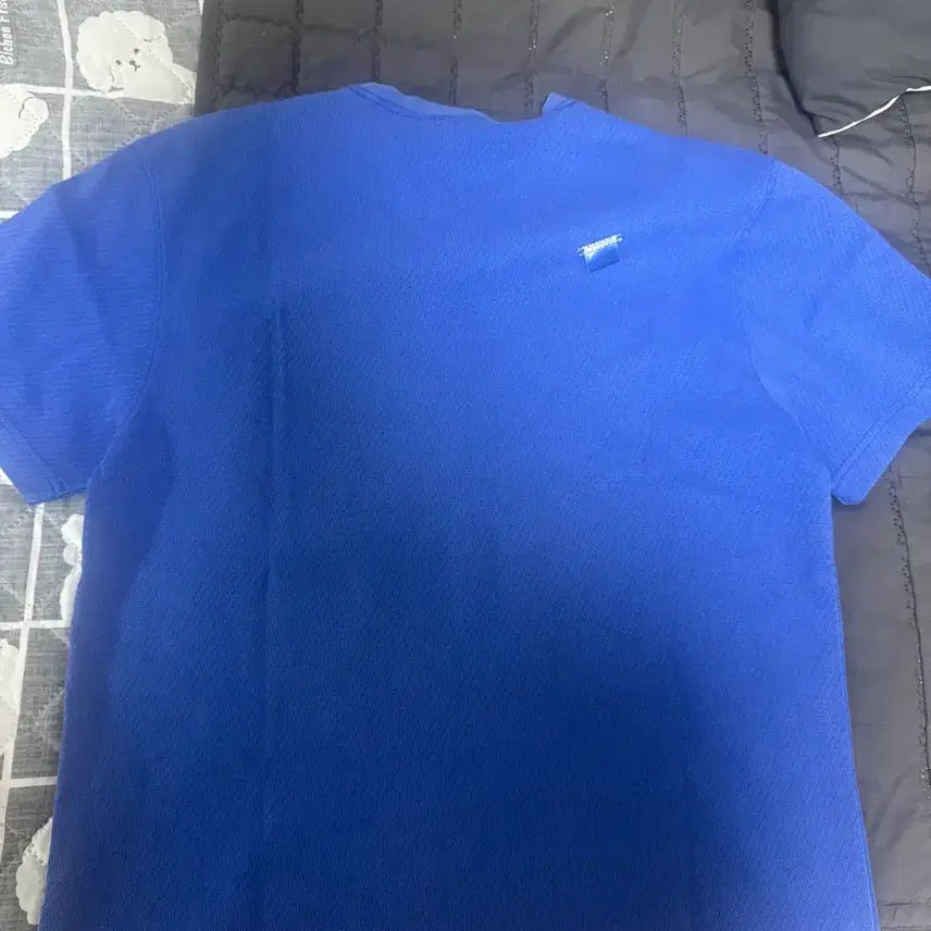 [BUNJANG] Ader Error Nolke Short Sleeve T-Shirt Blue M / 아더에러 놀크 반팔 티셔츠 블루 M