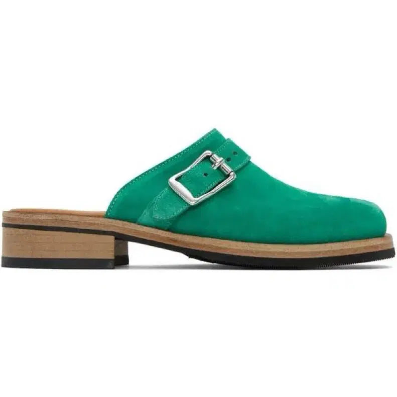 [BUNJANG] Our Legacy Kamion Mule Green Suede Shoes / [41] 아워레가시 카미온 뮬 그린
