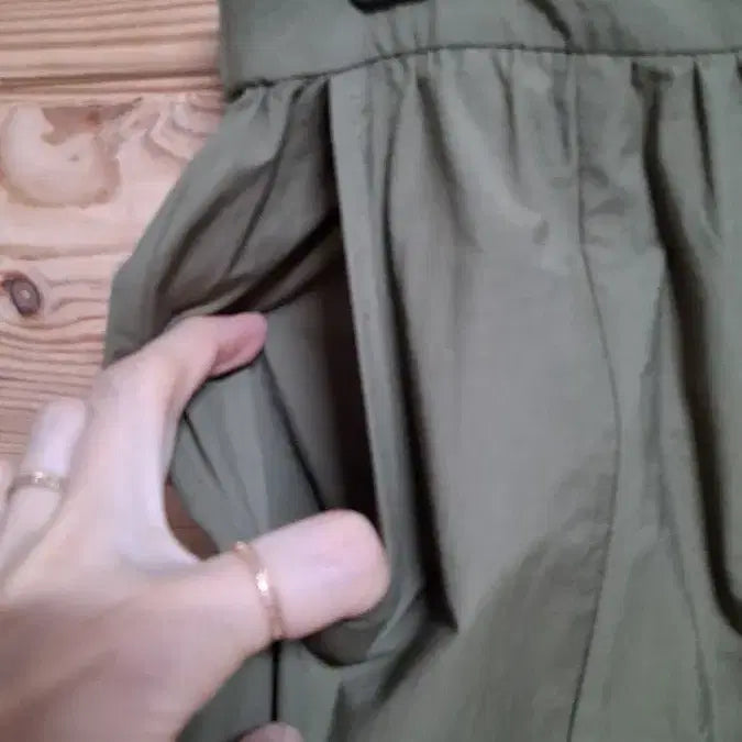 [BUNJANG] Benetton Cargo Long Skirt / BENETTON 바스락카고 롱 스커트
