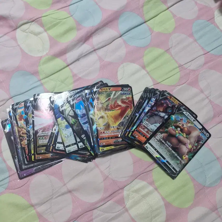 [BUNJANG] Pokemon Cards 132 Card Bundle Set (AR, RRR, RR) / 포켓몬카드 132장 일괄(are,rrr,rr)