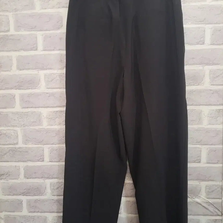 [BUNJANG] Visit in New York Black Wide Slacks - Size L / 비지트인뉴욕 블랙 와이드 슬랙스L/알뜰한여우