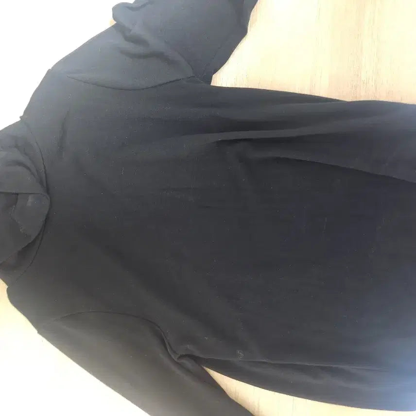 [BUNJANG] Black Crop Mock Neck T-Shirts Bundle / 검정티 일괄