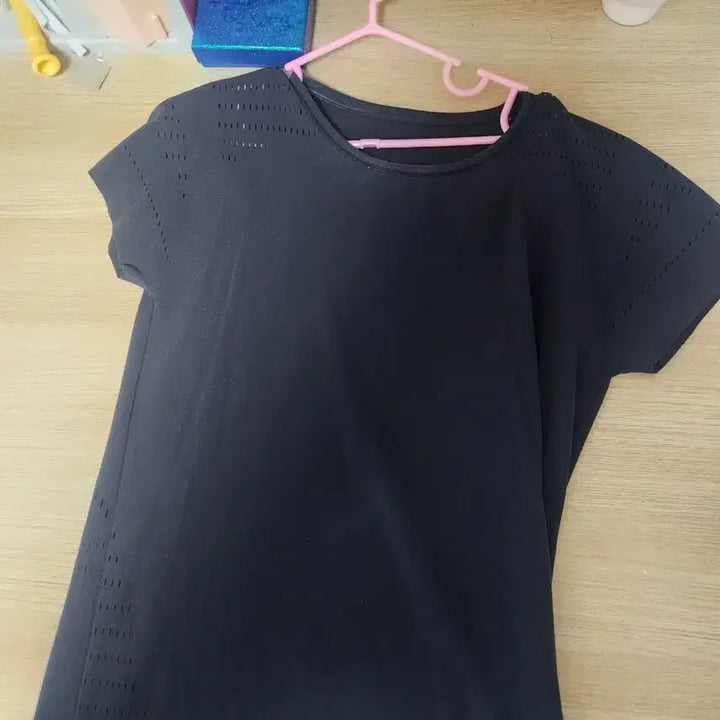 [BUNJANG] Black Crop Mock Neck T-Shirts Bundle / 검정티 일괄