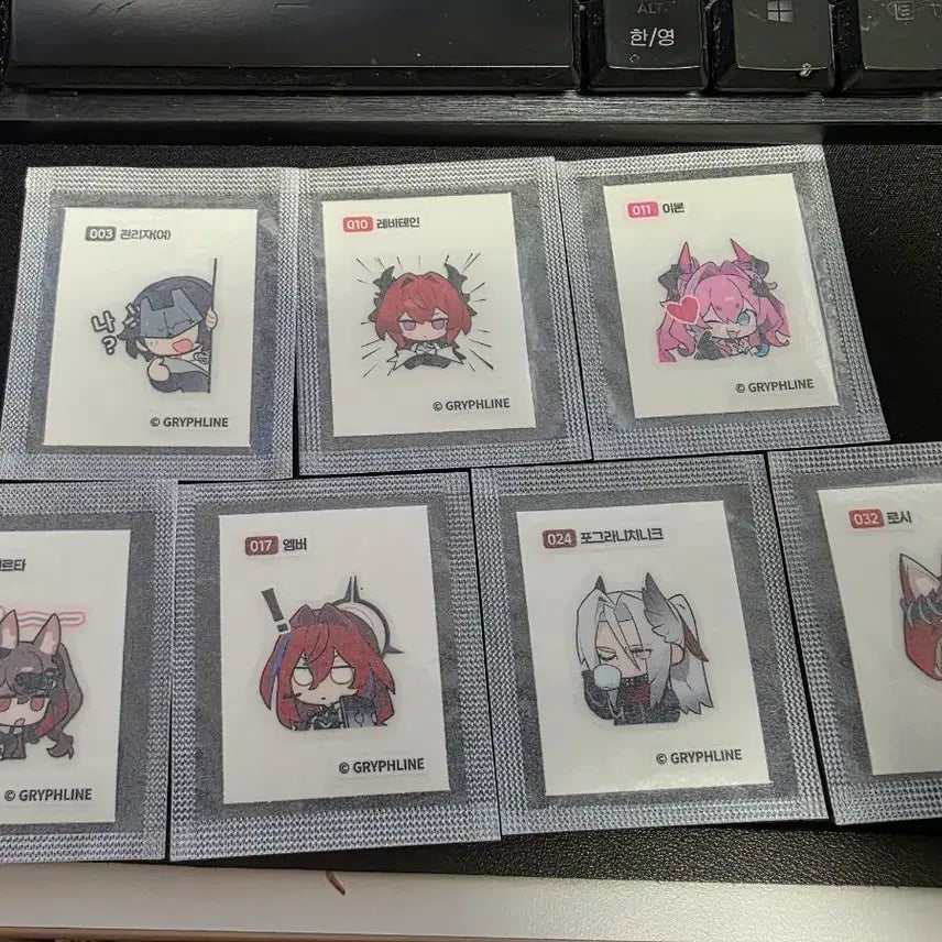 [BUNJANG] Enfield Collectible Stickers / 엔드필드 띠부씰 판매합니다