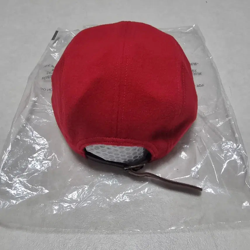 [BUNJANG] Supreme Box Logo Wool Camp Cap Red / 슈프림 박스로고 캠프캡 레드 울 모자