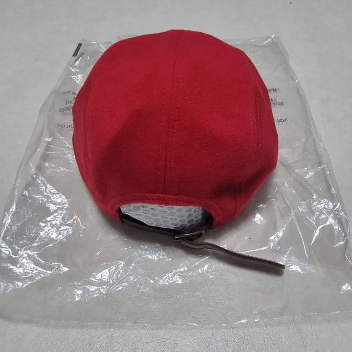 [BUNJANG] Supreme Box Logo Wool Camp Cap Red / 슈프림 박스로고 캠프캡 레드 울 모자
