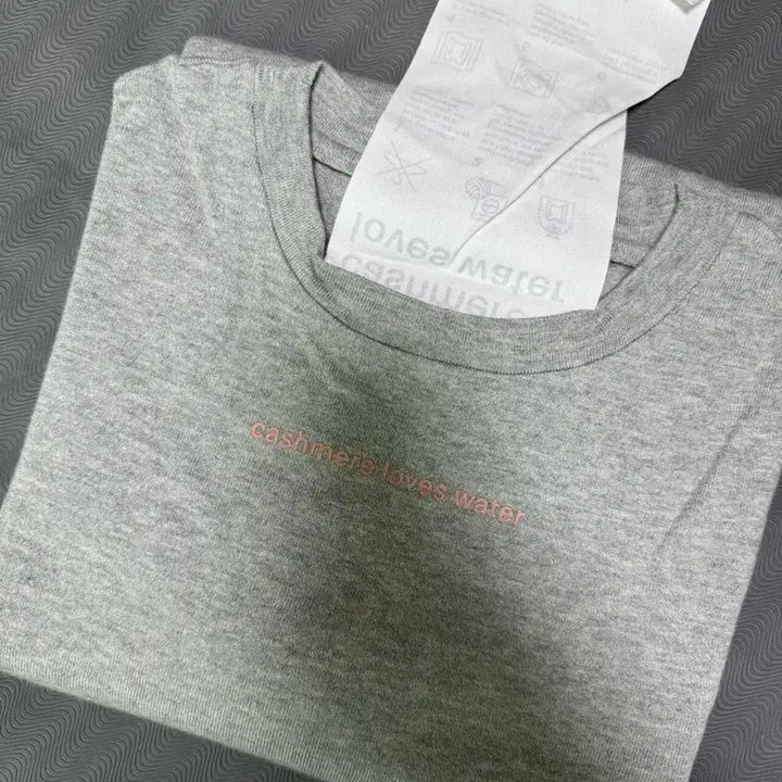 [BUNJANG] Rik Extreme Cashmere Short Sleeve T-Shirt / [F] 익스트림캐시미어 rik 반팔