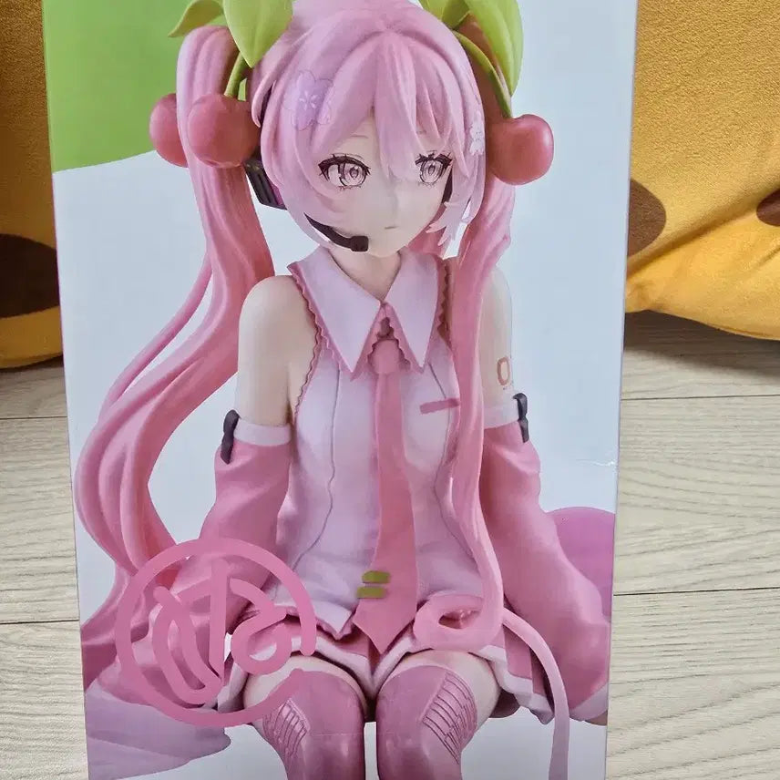 [BUNJANG] Vocaloid Hatsune Miku Sakura Miku 2026 Noodle Stopper Figure / 보컬로이드 하츠네미쿠 사쿠라 미쿠 2026 누들 스토퍼 피규어
