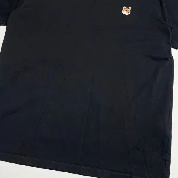 [BUNJANG] Maison Kitsuné 22SS Fox Head Patch Short Sleeve T-Shirt / 메종키츠네 22SS 폭스 헤드 패치 반팔 티셔츠 R1082