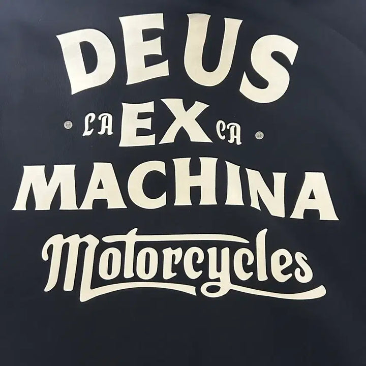 [BUNJANG] Deus Ex Machina Black Hoodie L / 데우스 엑스 마키나 후드집업 L