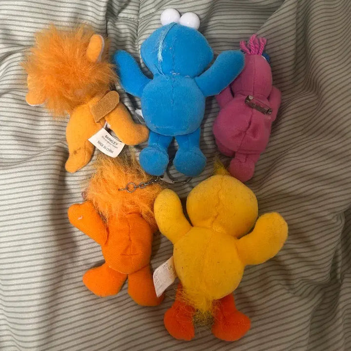 [BUNJANG] Sesame Street 1990s Vintage Doll Bundle Set / 세서미스트리트 90년대 빈티지 인형 일괄판매