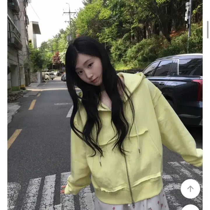 [BUNJANG] High-Density Loose Fit Hooded Zip-Up / 고밀도 루즈 후드집업