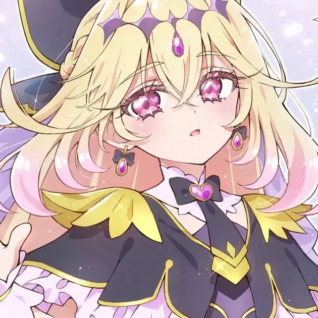 [BUNJANG] Arcana Shadow Cosplay Costume, Wig / 큐어 아르카나 섀도우 코스프레 의상,가발,대리구매