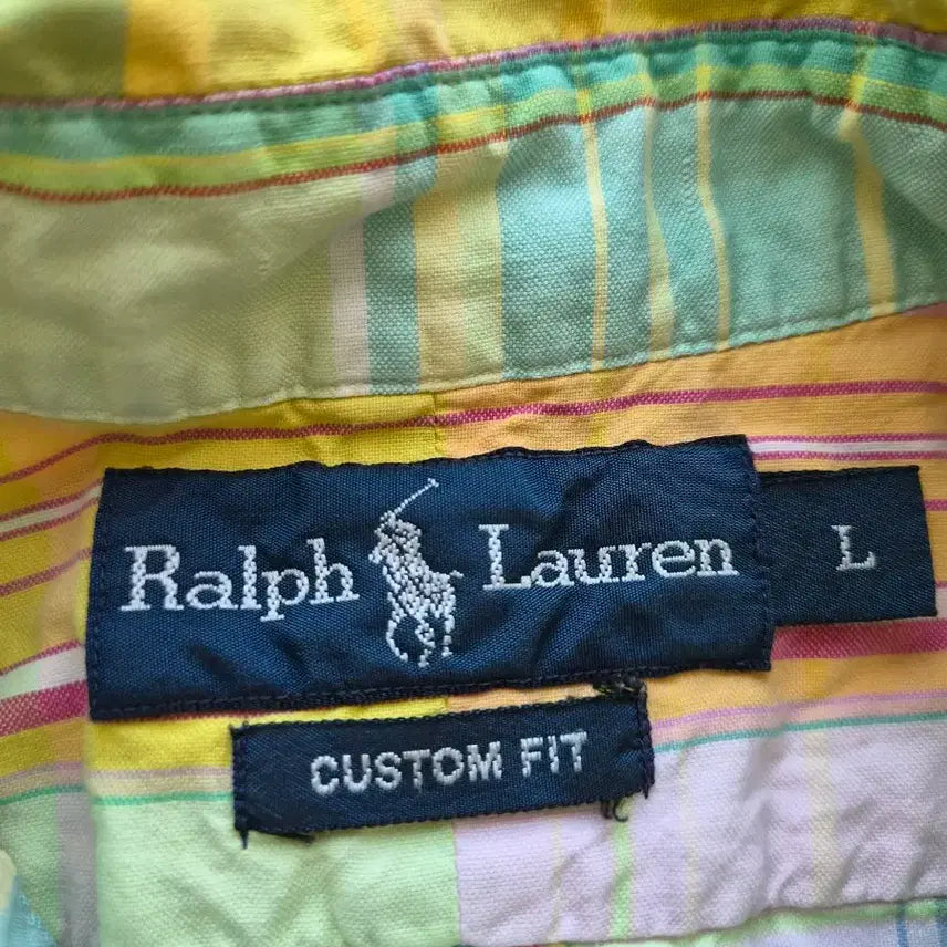 [BUNJANG] Polo Ralph Lauren Multicolor Check Shirt / 폴로 랄프로렌 멀티컬러 체크 셔츠 L