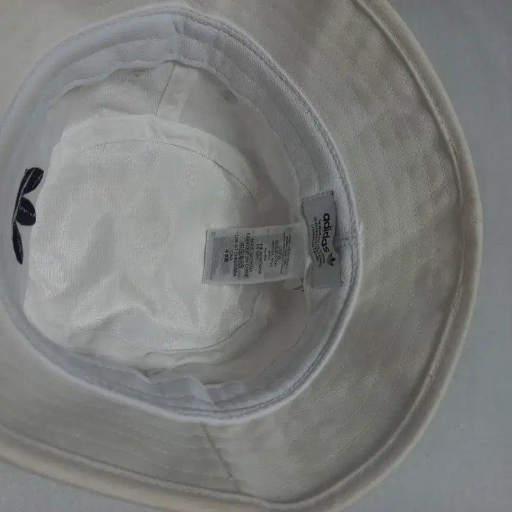 [BUNJANG] Adidas White Bucket Hat OSFM / 아디다스 화이트 버킷햇 57