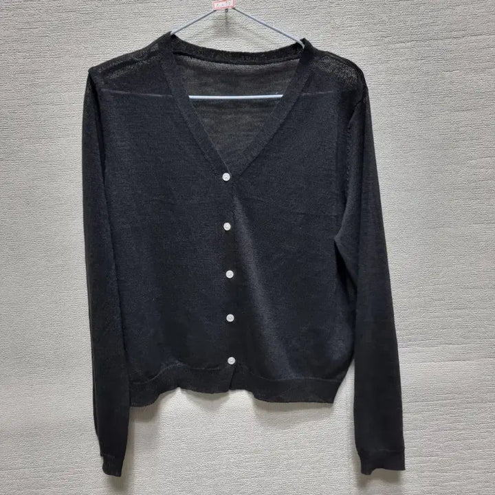 [BUNJANG] V-Neck Knit Cardigan / 사073 브이넥 니트 가디건