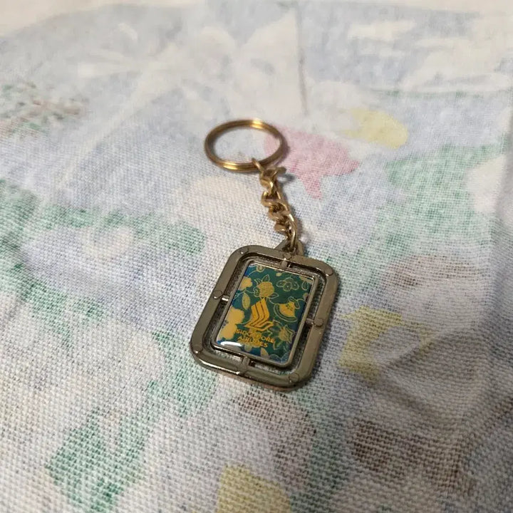 [BUNJANG] 80s-90s Singapore Airlines Vintage Keyring / 8-90s Singapore Airlines 빈티지 키링