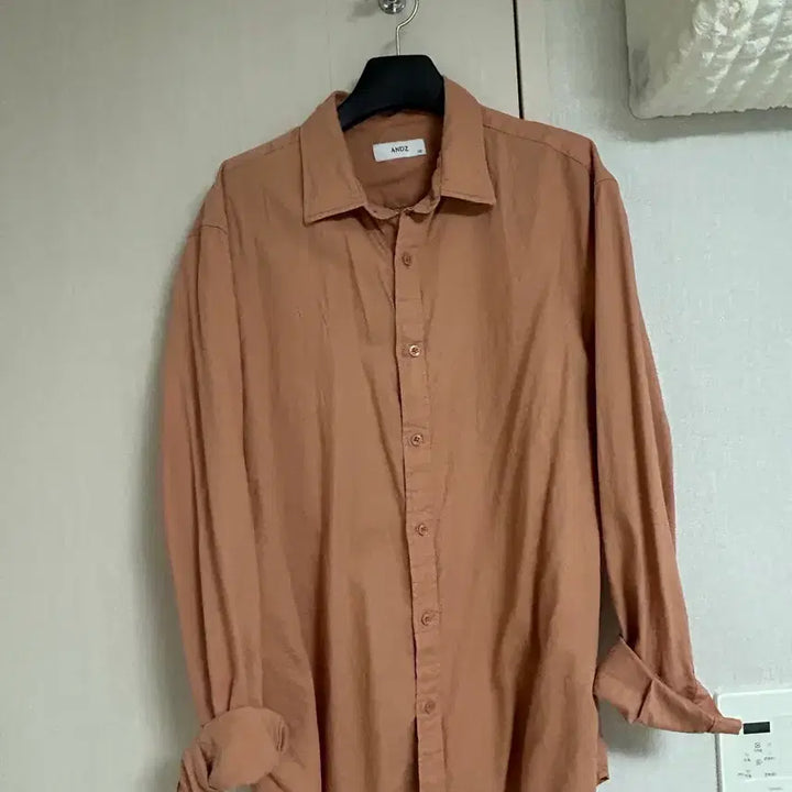 [BUNJANG] ANDZ Linen Blend Shirt (Size 105) / ANDZ 린넨 마 셔츠(105사이즈)-미착용 새제품