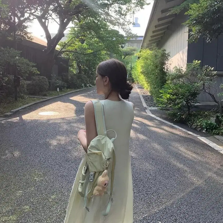 [BUNJANG] Ondemin Linen Long Dress / 온드민 린넨 롱원피스