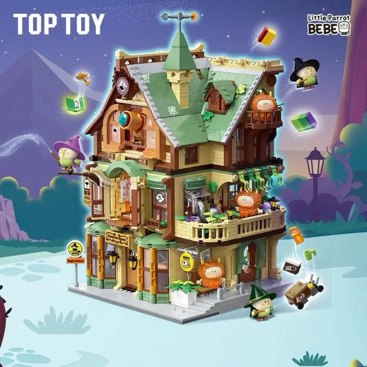 [BUNJANG] TOP TOY BeBe Series Magic Academy Building Blocks (TC2037, TC2038, TC2039) + Bonus Hong Kong Tea House (TC2052) / 호환레고 : 탑토이 마법아카데미+덤