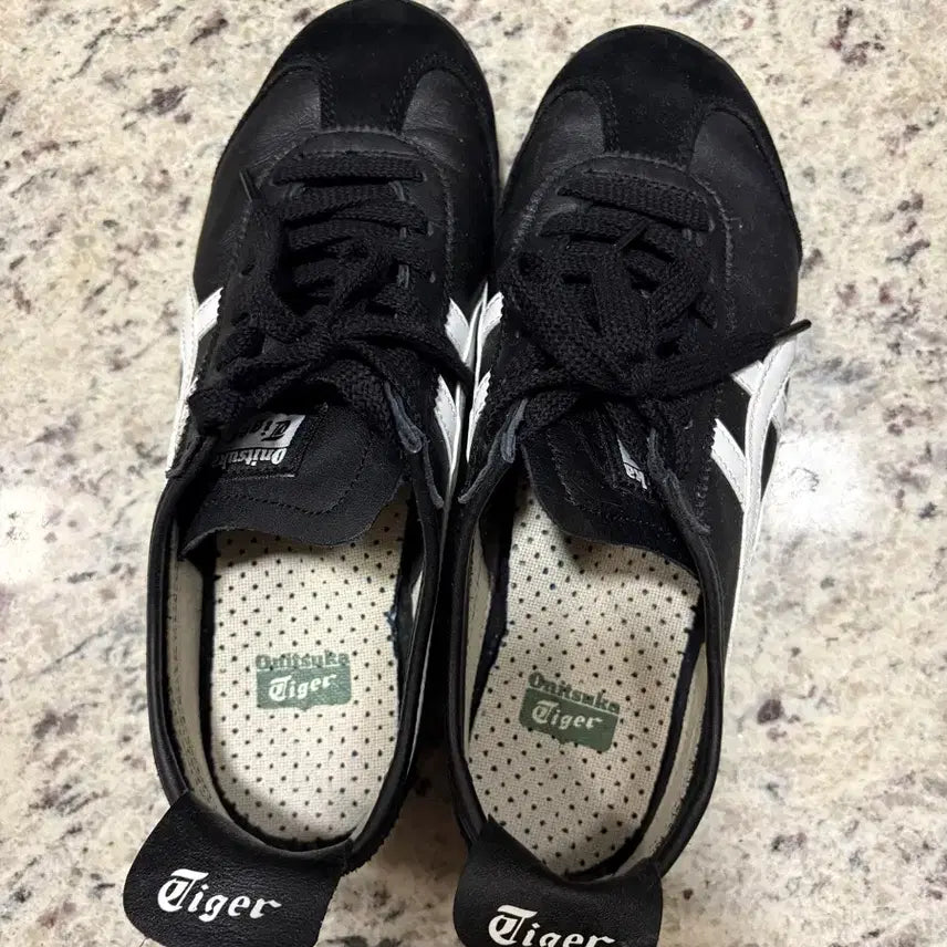[BUNJANG] Onitsuka Tiger Mexico 66 Black Sneakers / 오니츠카타이거 멕시코66 블랙 245