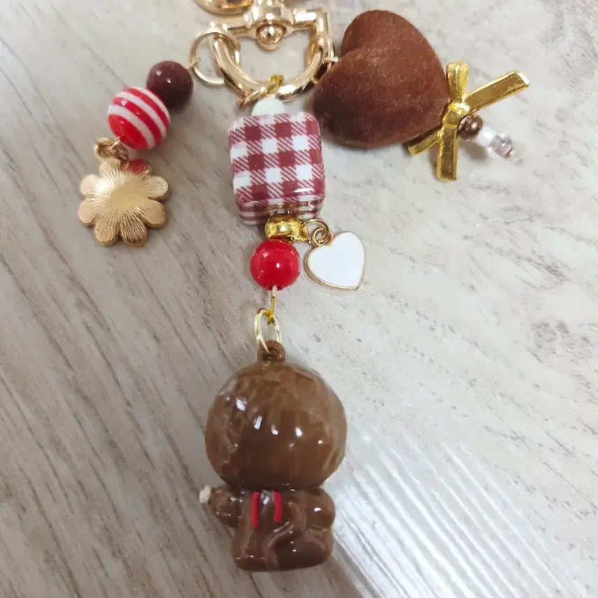 [BUNJANG] Monchhichi Keychain Doll Holder / 몬치치 키링 인형 키홀더