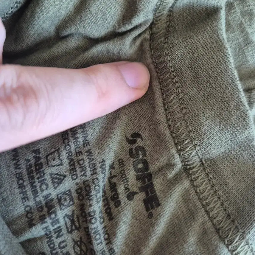 [BUNJANG] US Sophie Summer Short-Sleeve T-Shirt XL Khaki / 미국 소피 여름 반팔티