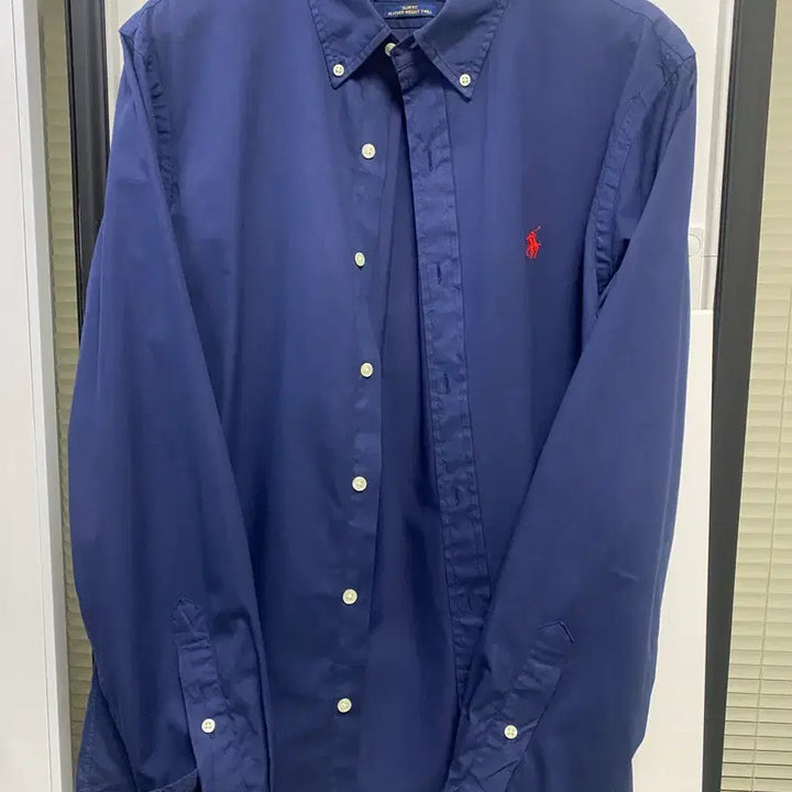 [BUNJANG] Polo Ralph Lauren Featherweight Twill Shirt Slim L Navy / 폴로셔츠 슬림L 네이비 팝니다