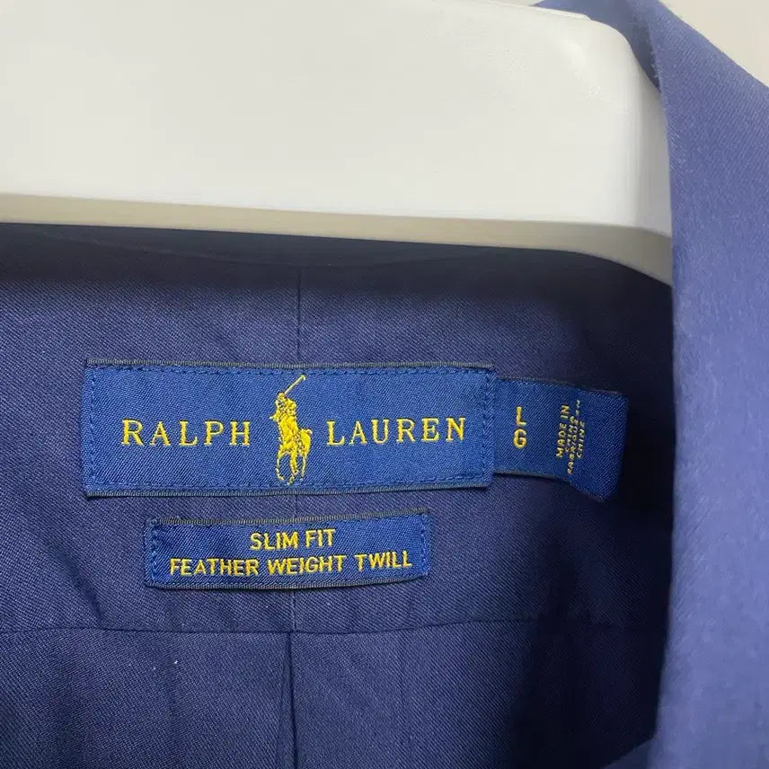 [BUNJANG] Polo Ralph Lauren Featherweight Twill Shirt Slim L Navy / 폴로셔츠 슬림L 네이비 팝니다