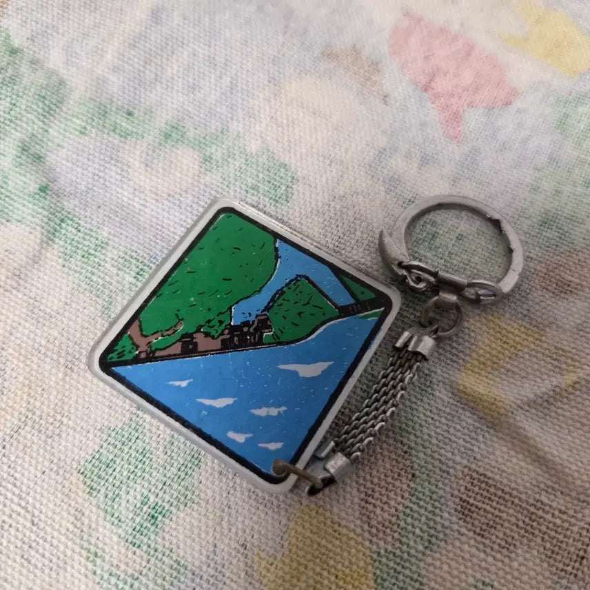 [BUNJANG] 90s Iguazu Falls Vintage Keychain / 90s 이과수 폭포 빈티지 키링