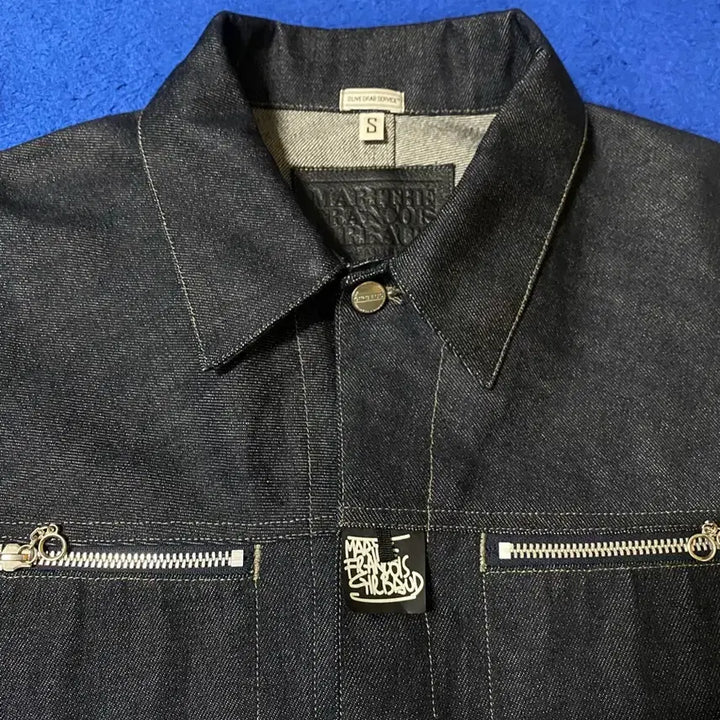 [BUNJANG] Marithe Francois Girbaud Indigo Denim Jacket S / 마리떼 프랑소와 저버 진청 인디고 데님 자켓 S