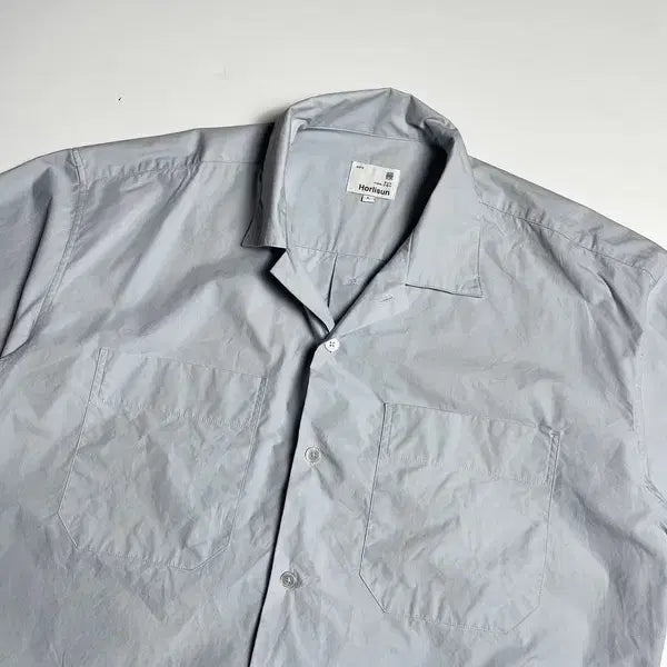 [BUNJANG] Holissun Basic Double Pocket Short Sleeve Shirt / 홀리선 베이직 더블포켓 반팔 셔츠 R1104
