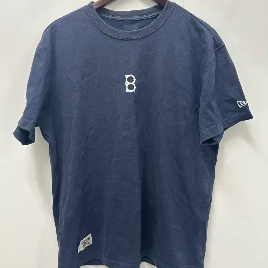[BUNJANG] New Era NBA Half Sleeve T-Shirt Navy / [만원 아라비아빈티지]뉴에라 NBA 반팔 티셔츠 네이비 105