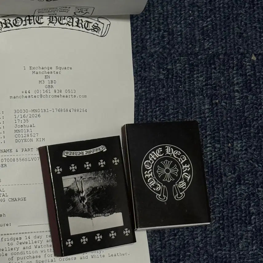[BUNJANG] Chrome Hearts Genuine Matches (Unused) / [크롬하츠/정품] 성냥 (미사용)