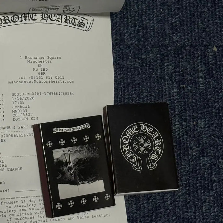 [BUNJANG] Chrome Hearts Genuine Matches (Unused) / [크롬하츠/정품] 성냥 (미사용)