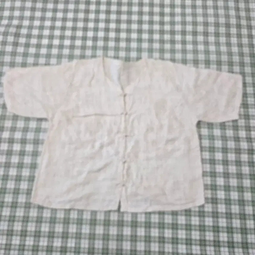 [BUNJANG] Vintage Korean Hemp Shirt / 4ㅡ삼베 옛날 국산 셔츠ㅡ66ㅡ77