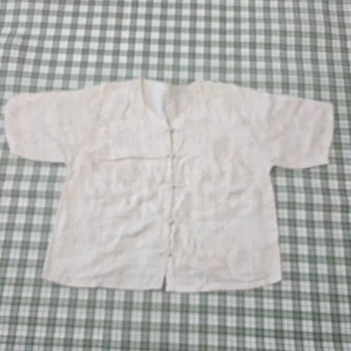 [BUNJANG] Vintage Korean Hemp Shirt / 4ㅡ삼베 옛날 국산 셔츠ㅡ66ㅡ77