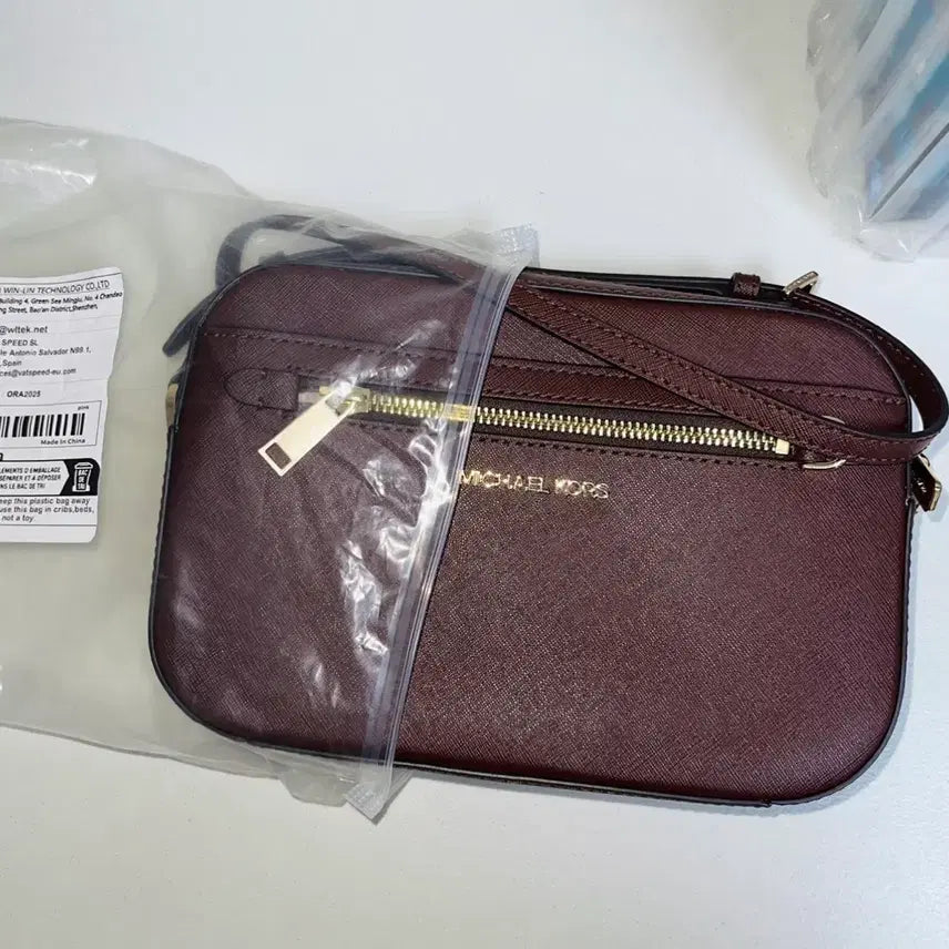 [BUNJANG] Michael Kors Saffiano Leather Camera Bag / MICHAEL KORS (마이클코어스) 사피아노 카메라백