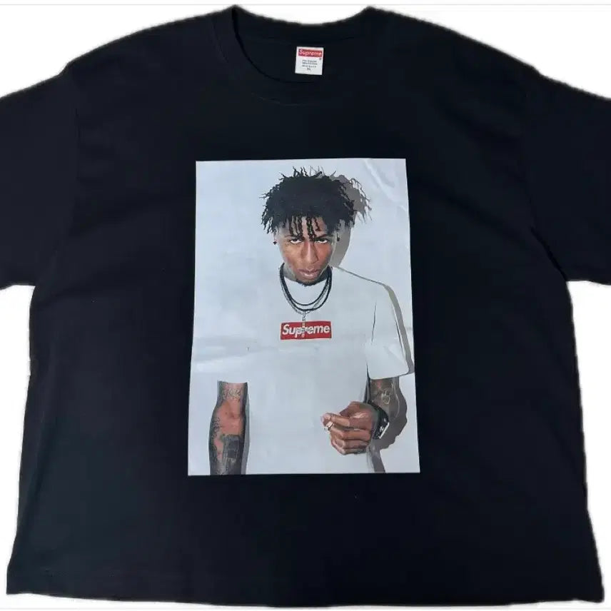 [BUNJANG] Supreme Young Boy Short Sleeve T-Shirt / 슈프림 영보이 반팔